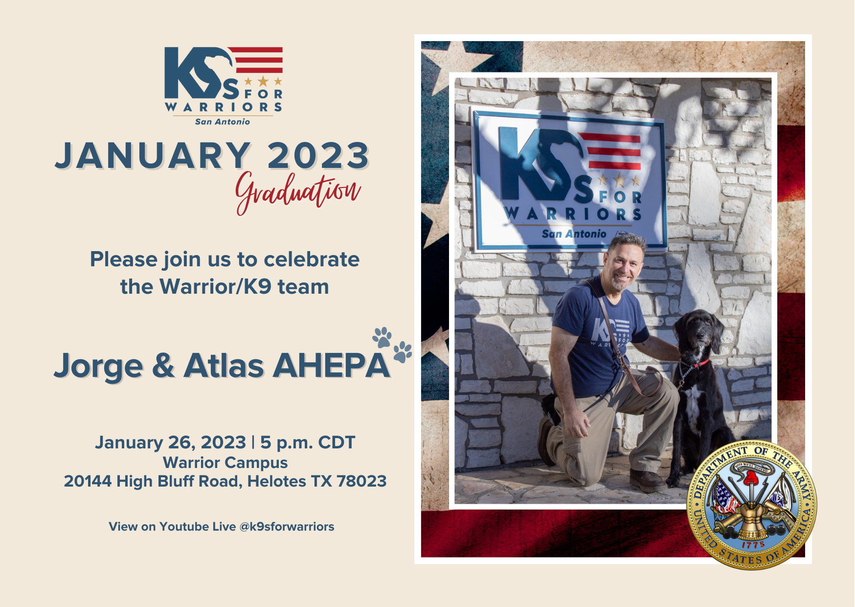 ATLAS AHEPA, AHEPA Service Dog